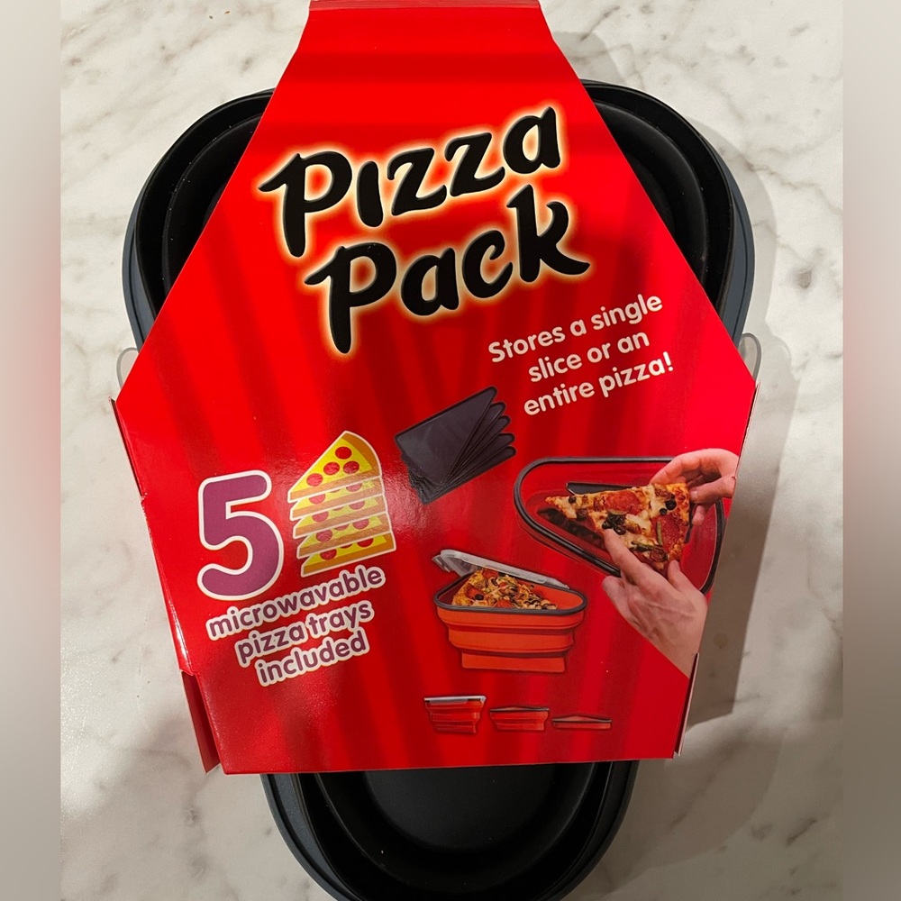 Pizza Pack Storage Container in Black - Picture 2 of 2